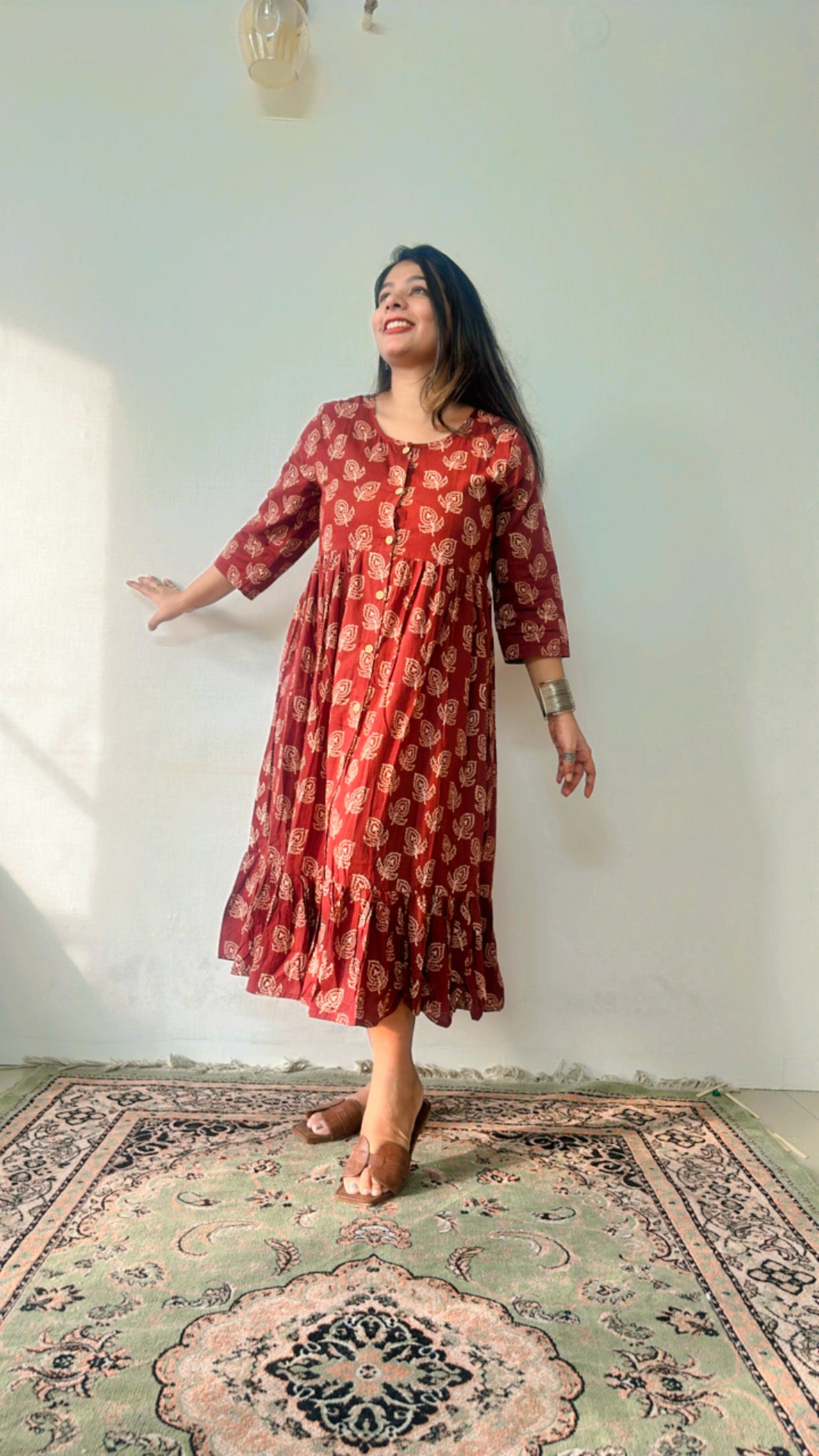 Mud-Bath Flare Dress