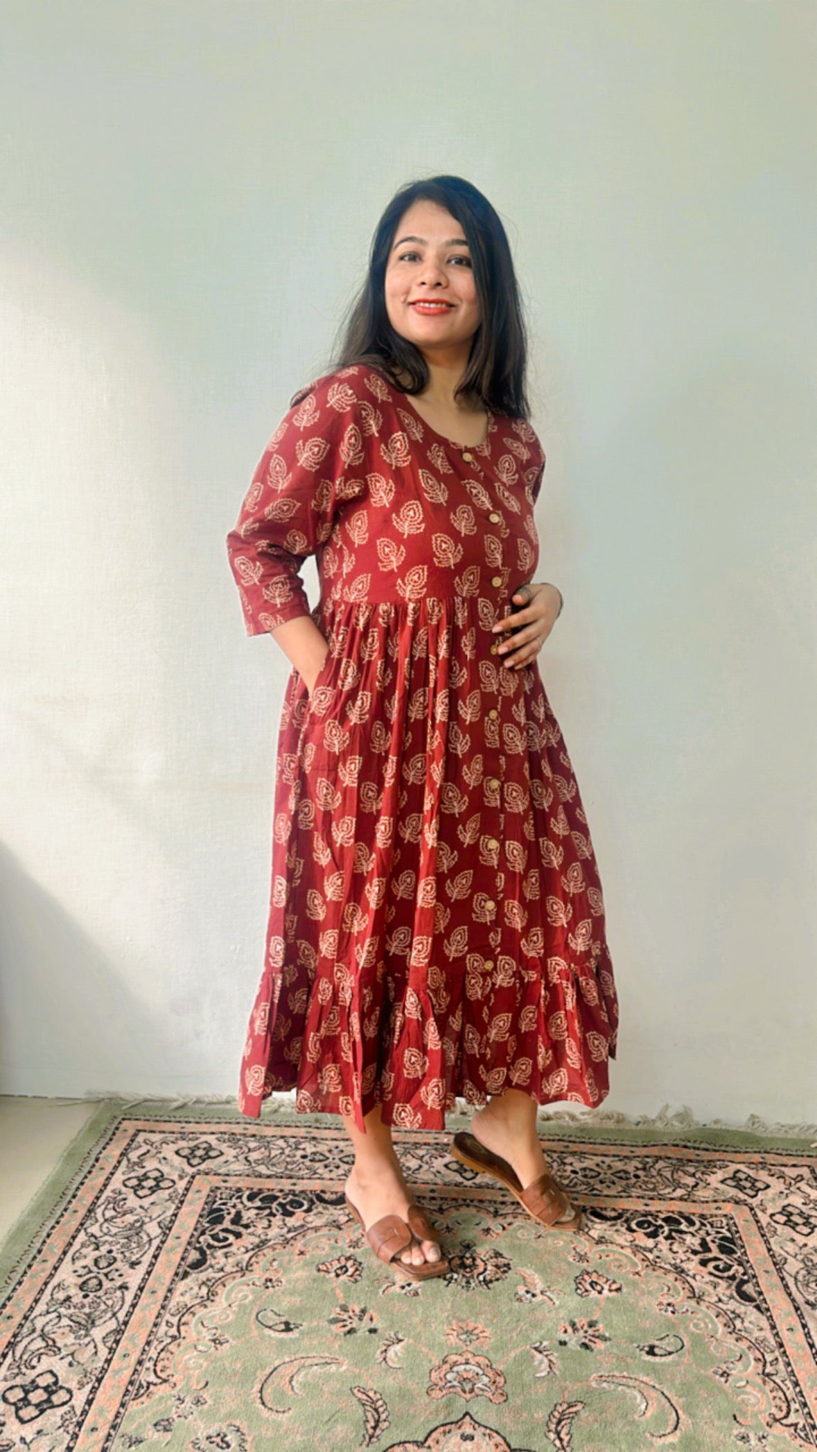 Mud-Bath Flare Dress