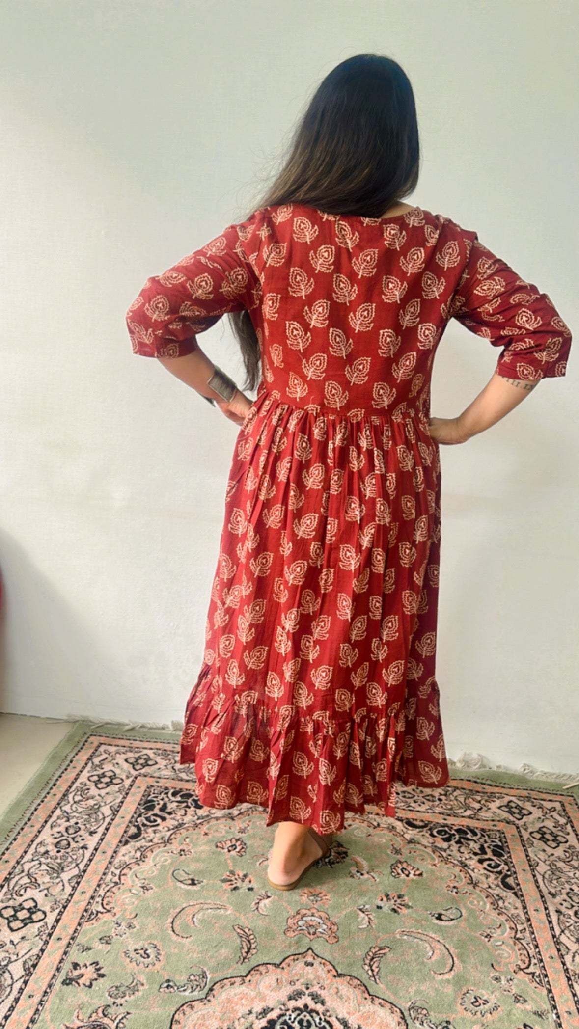 Mud-Bath Flare Dress